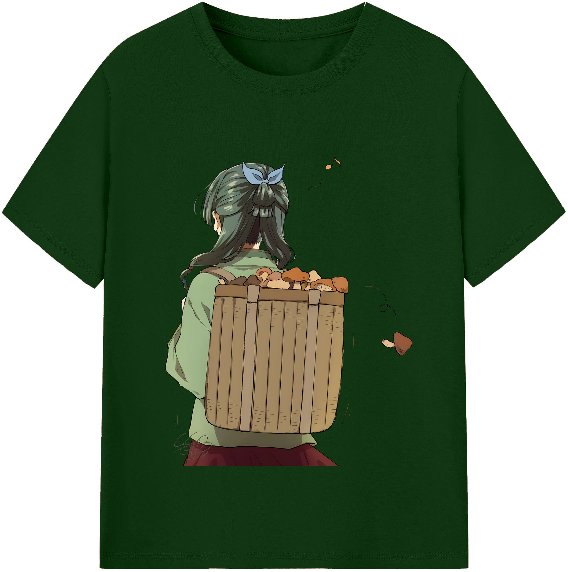 （画像用） 薬屋のひとりごと The Apothecary Diaries 綿100％半袖Tシャツ（フロントプリント）